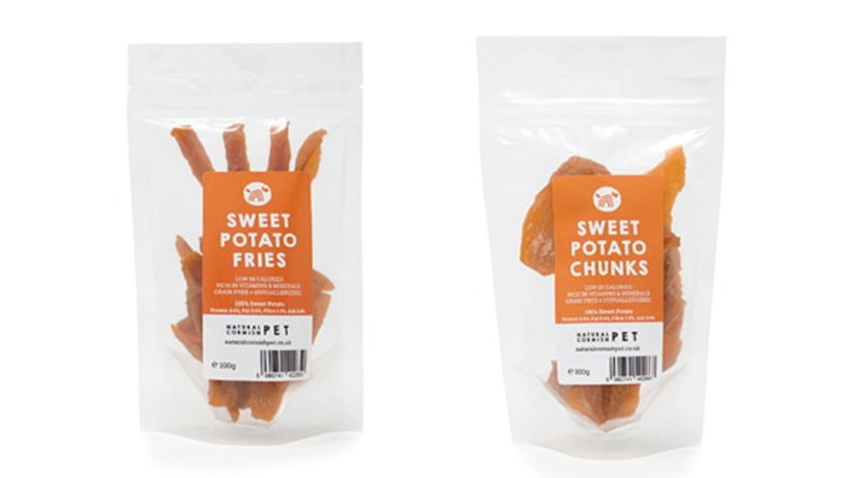 Natural Cornish Pet expands sweet potato treats range