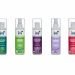 shampoos and sprays lined up