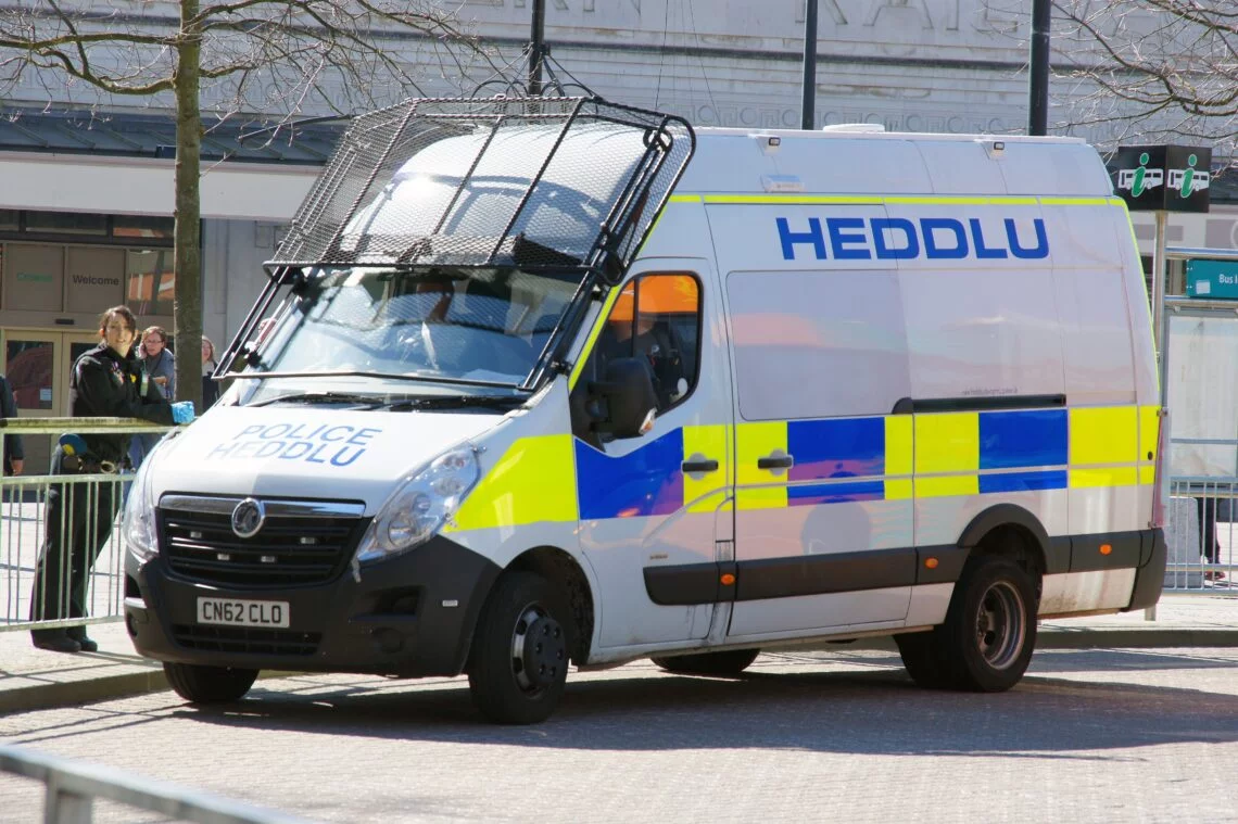 welsh police car