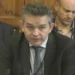 David Martin testifying at the committee