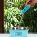 dog supplement added to a dog bowl